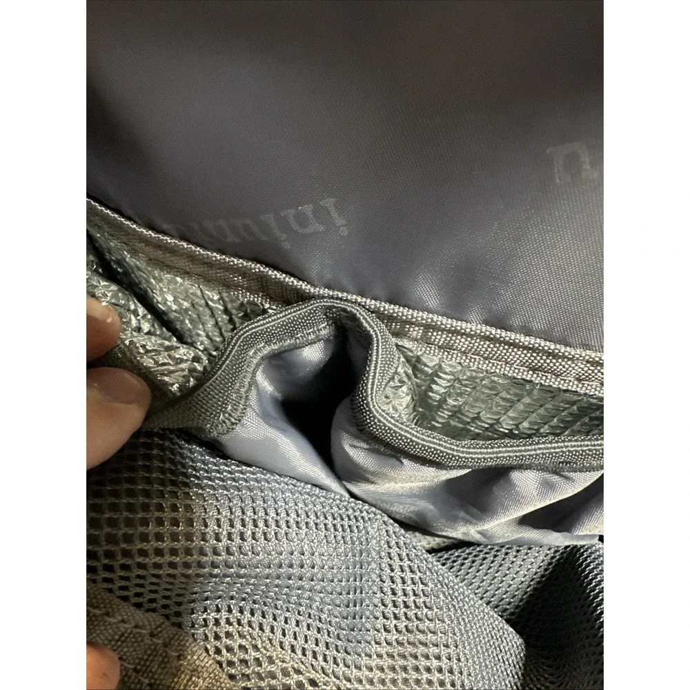 BabbleRoo Multifunction/Waterproof Diaper Bag Backpack Gray Perfect Condition